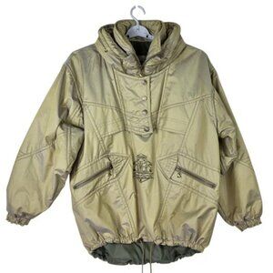 Sportalm Kitzbuhel gold vintage ski jacket size 38
